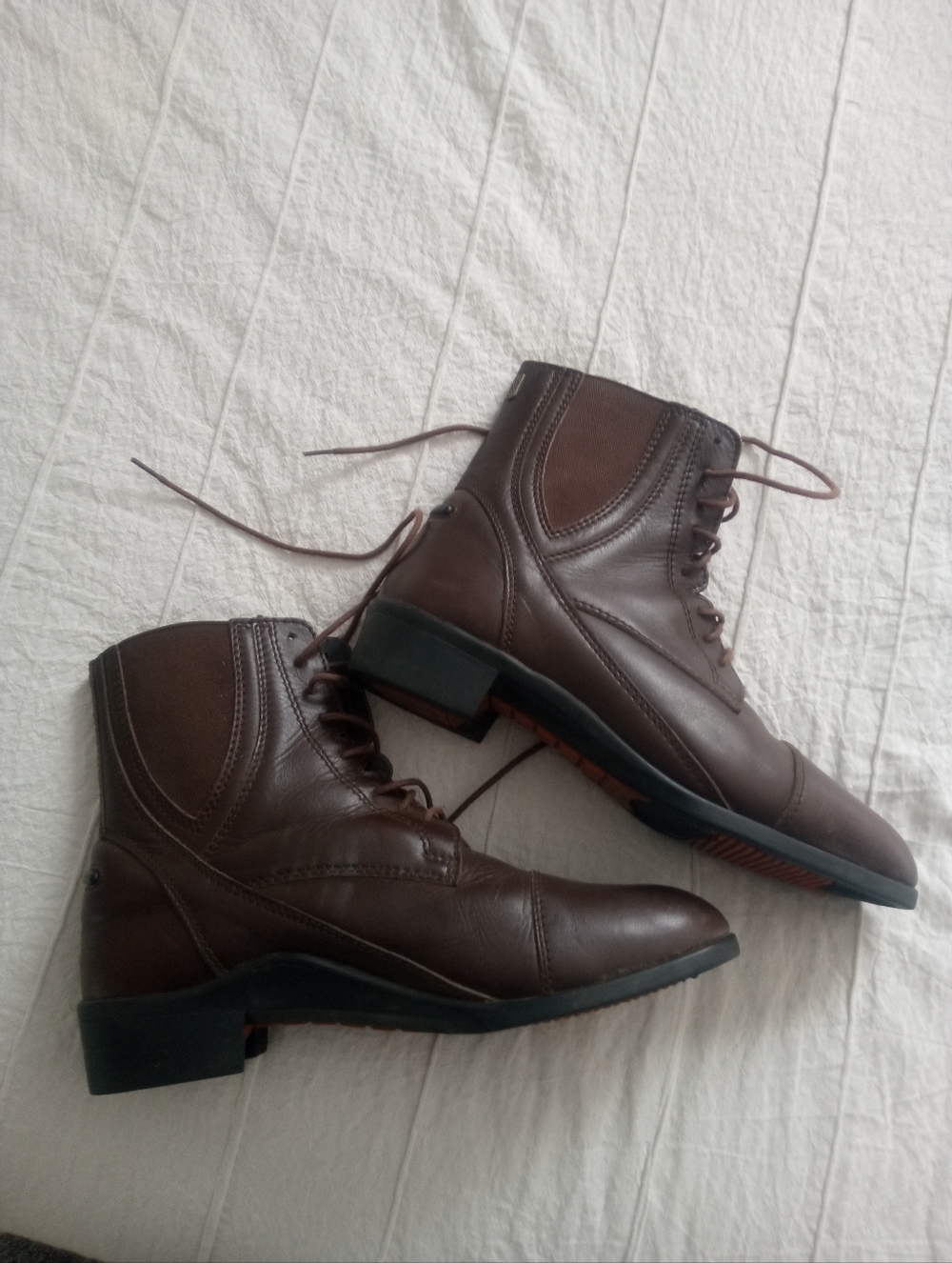 Tredstep Ireland Ladies Equestrian Paddock Boots - EU Size 39 Brown